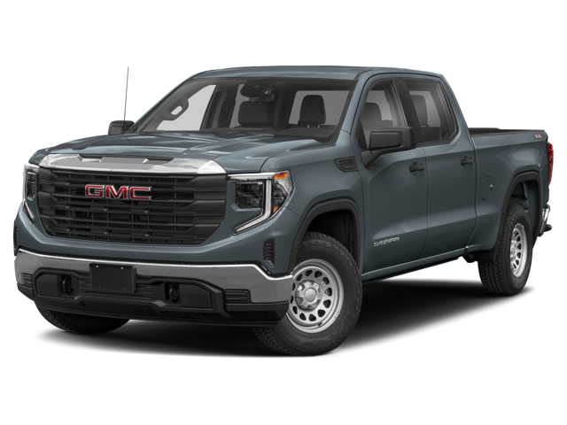 Front side view of 2024 GMC Sierra 1500 AT4