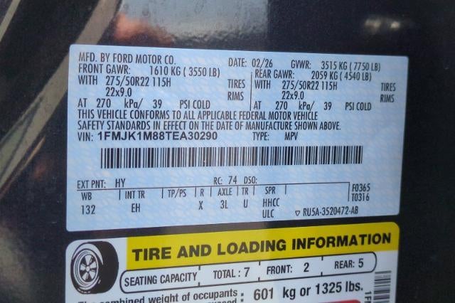 2026 Ford Expedition Max Platinum