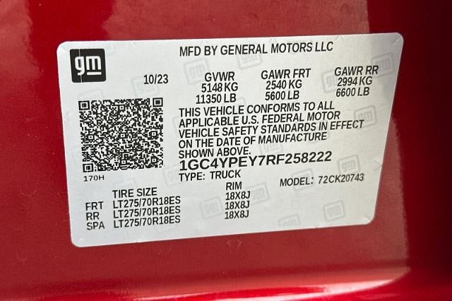 2024 Chevrolet Silverado 2500 HD LTZ