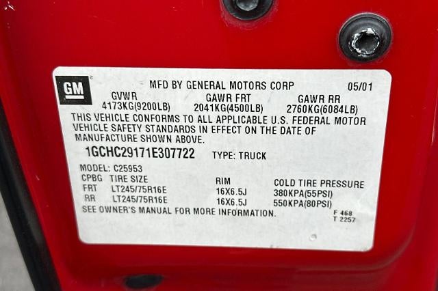 2001 Chevrolet Silverado 2500 HD LT