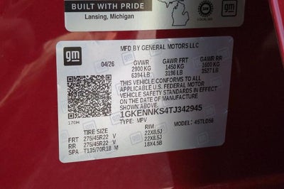 2026 GMC Acadia Elevation