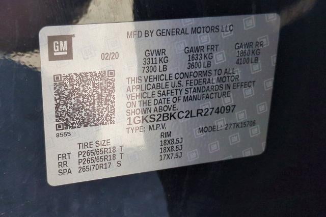 2020 GMC Yukon SLT