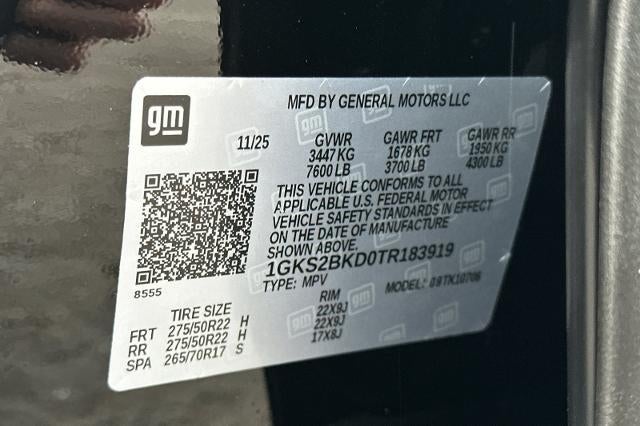 2026 GMC Yukon Elevation