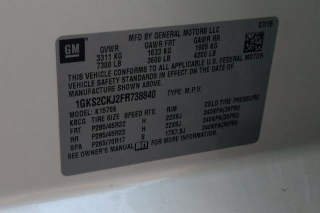 2015 GMC Yukon Denali