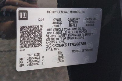 2026 GMC Yukon XL Elevation