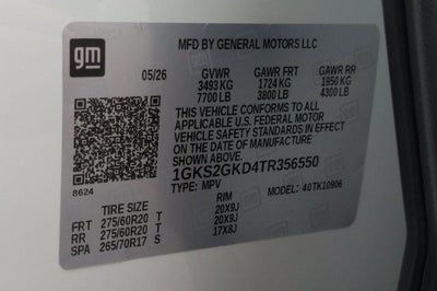 2026 GMC Yukon XL Elevation