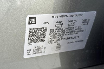 2025 GMC Yukon XL Elevation