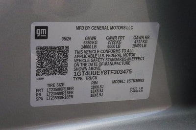 2026 GMC Sierra 3500 HD SLT DRW