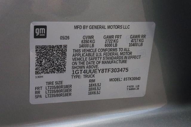2026 GMC Sierra 3500 HD SLT DRW