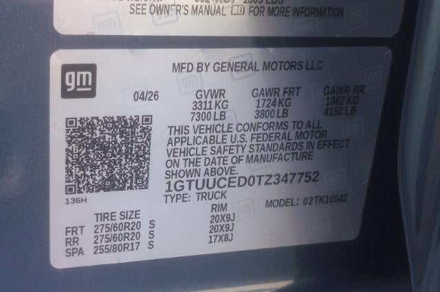 2026 GMC Sierra 1500 Elevation