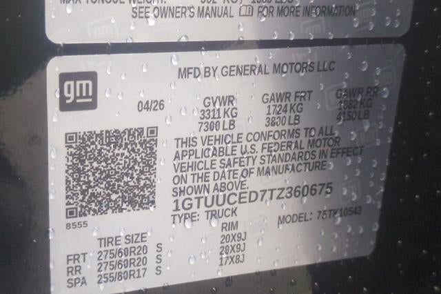 2026 GMC Sierra 1500 Elevation