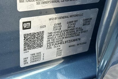 2026 GMC Sierra 1500 Denali Ultimate