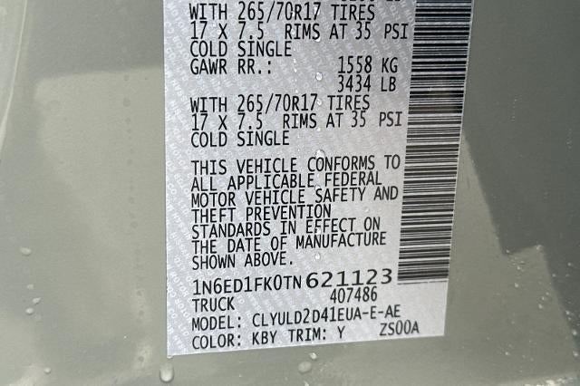 2026 Nissan Frontier PRO-4X