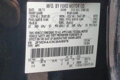 2012 Ford Edge SEL