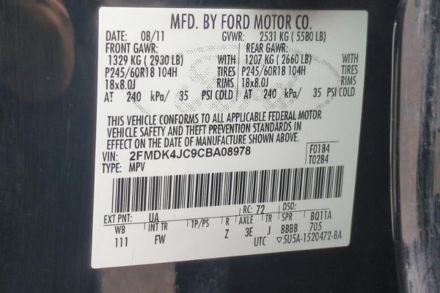 2012 Ford Edge SEL