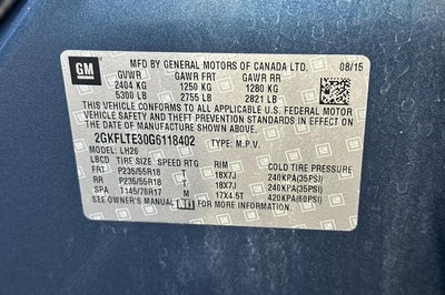 2016 GMC Terrain SLE