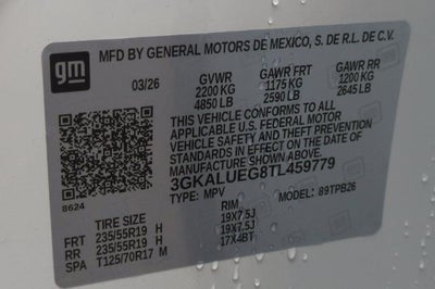 2026 GMC Terrain Elevation
