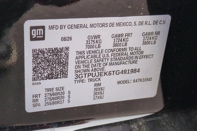 2026 GMC Sierra 1500 Elevation