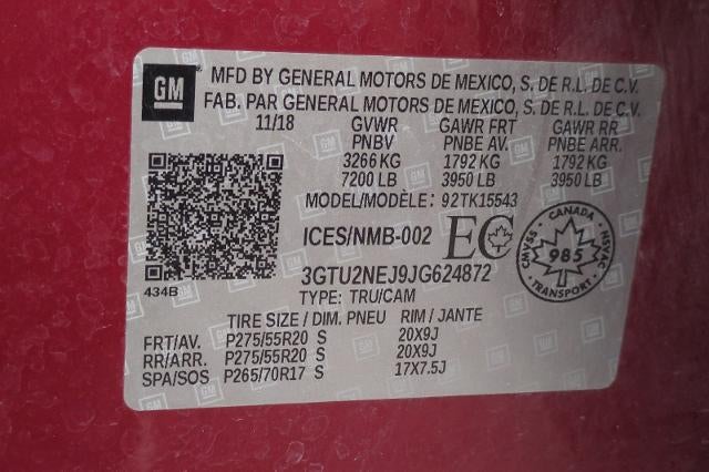 2018 GMC Sierra 1500 SLT