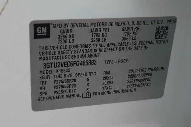 2015 GMC Sierra 1500 SLT