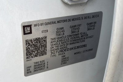 2019 GMC Sierra 1500 SLT