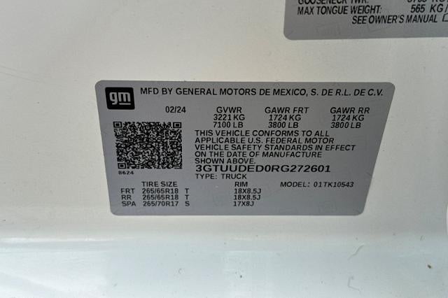 2024 GMC Sierra 1500 SLT