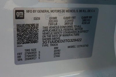 2026 GMC Sierra 1500 SLT