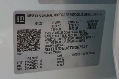 2026 GMC Sierra 1500 SLT