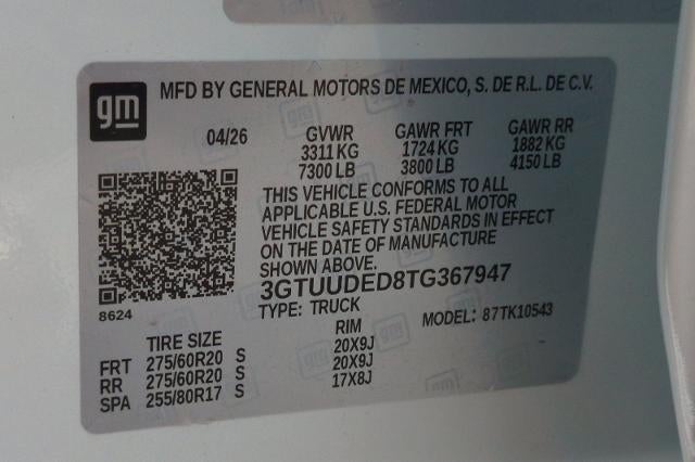 2026 GMC Sierra 1500 SLT