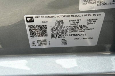 2026 GMC Sierra 1500 AT4