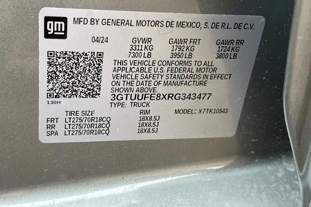 2024 GMC Sierra 1500 AT4X