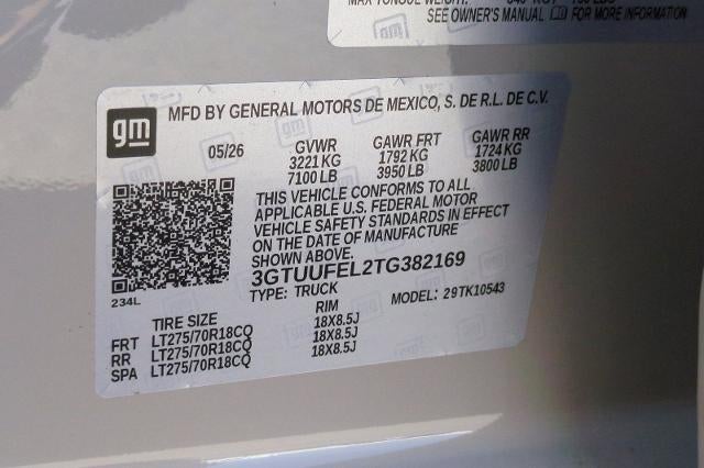 2026 GMC Sierra 1500 AT4X
