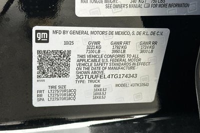 2026 GMC Sierra 1500 AT4X