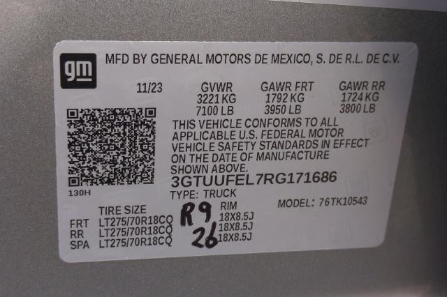 2024 GMC Sierra 1500 AT4X
