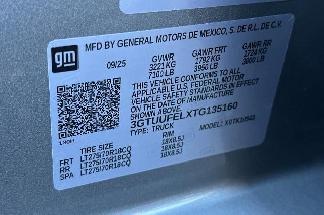 2026 GMC Sierra 1500 AT4X