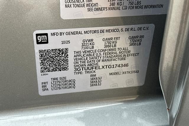 2026 GMC Sierra 1500 AT4X