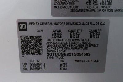 2026 GMC Sierra 1500 Denali