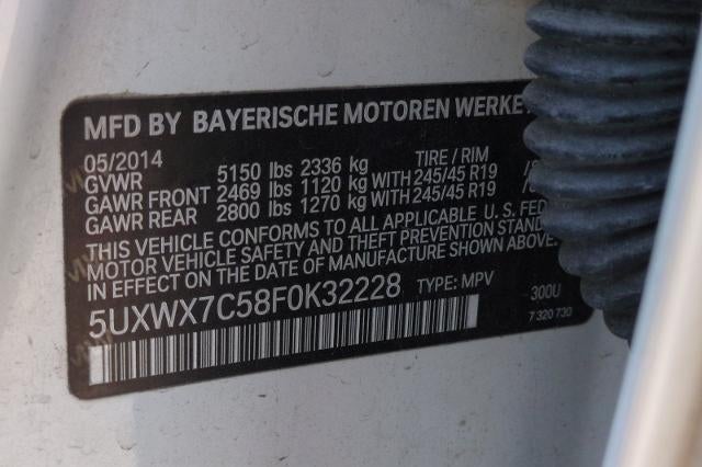 2015 BMW X3 xDrive35i