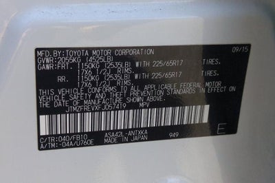 2015 Toyota RAV4 LE