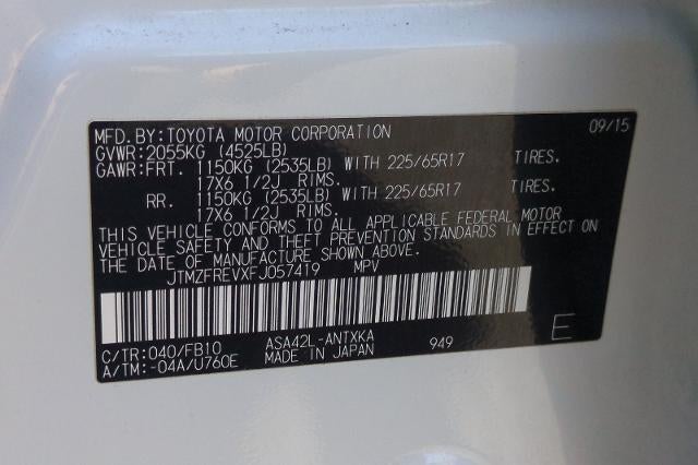 2015 Toyota RAV4 LE