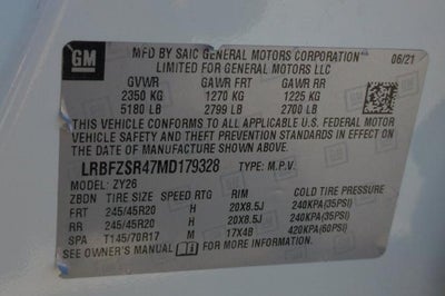 2021 Buick Envision Avenir