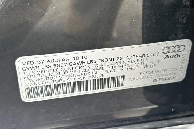 2011 Audi A8 L Base