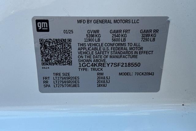 2025 Chevrolet Silverado 2500 HD High Country