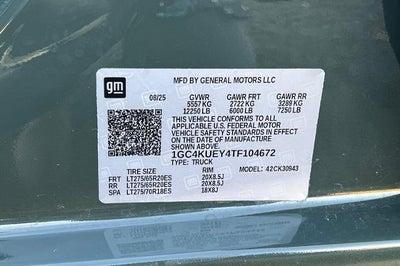 2026 Chevrolet Silverado 3500 HD LTZ