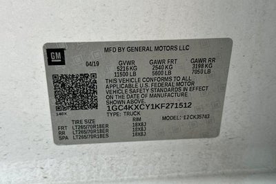 2019 Chevrolet Silverado 3500 HD LTZ