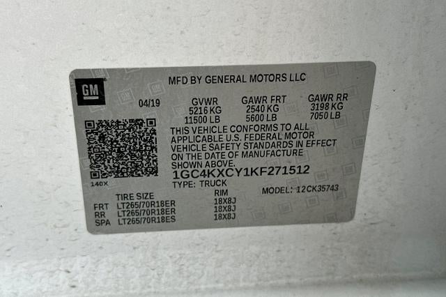 2019 Chevrolet Silverado 3500 HD LTZ