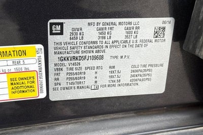 2015 GMC Acadia SLT