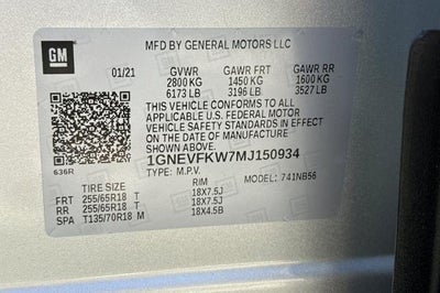 2021 Chevrolet Traverse LS