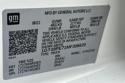 2021 GMC Sierra 2500 HD AT4