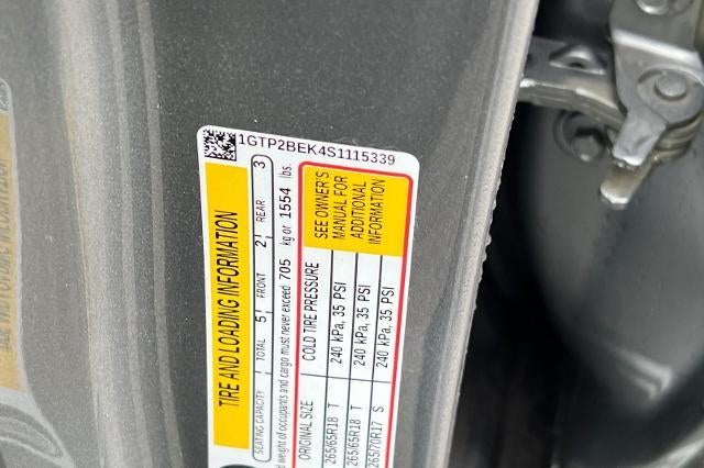 2025 GMC Canyon Elevation